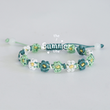 Multi-Colored Flower Bracelet